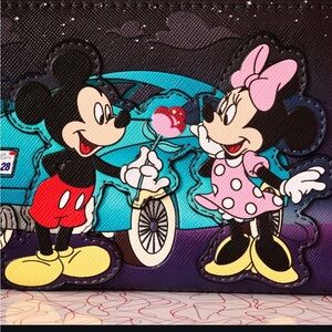 Loungefly Mickey and Minnie Mouse Wallet